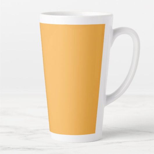 Muted Orange Background Texture for Web and Print Milchtasse (Rechts)