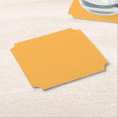 Muted Orange Background Texture for Web and Print Untersetzer (angewinkelt)