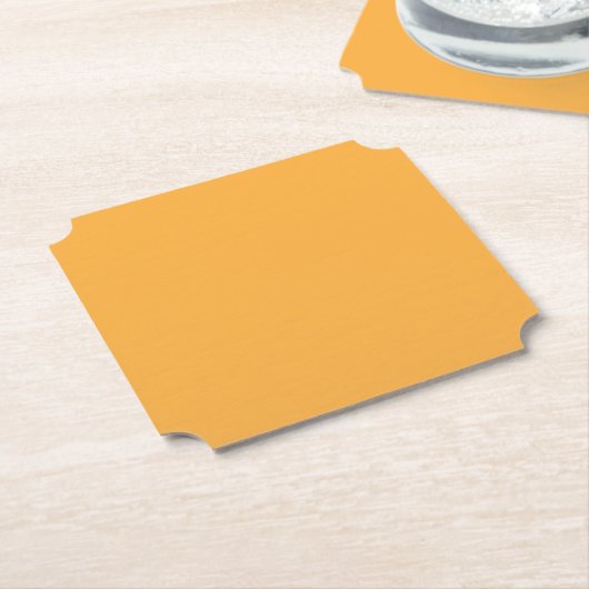 Muted Orange Background Texture for Web and Print Untersetzer (angewinkelt)