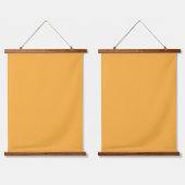 Muted Orange Background Texture for Web and Print Wandteppich Mit Holzrahmen (Doppelt)