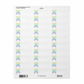 Muted Rainbow Chevron (Vorne)