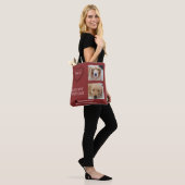 Muted Red Double-Sided Pet Tribute Tasche (Am Model)