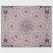 Muted Rose Brooch Geschenkpapier (Flach)