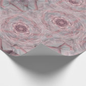 Muted Rose Brooch Geschenkpapier (Ecke)