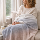 Muted Sky Wash Sherpa Blanket Sherpadecke