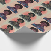 MutedColor Afrofuturist Kings Geschenkpapier (Ecke)