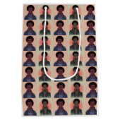 MutedColor Afrofuturist Kings Mittlere Geschenktüte (Rückseite)