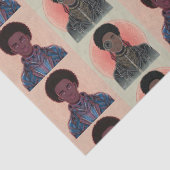 MutedColor Afrofuturist Kings Seidenpapier (Detail)