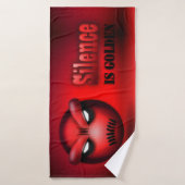 Mutemoji-Badetuch Badehandtuch (Badehandtuch)