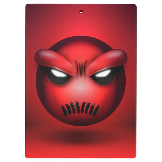 Mutemoji-Blockhalter Klemmbrett (Rückseite)