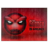 Mutemoji-Schneidbrett Schneidebrett (Vorderseite)