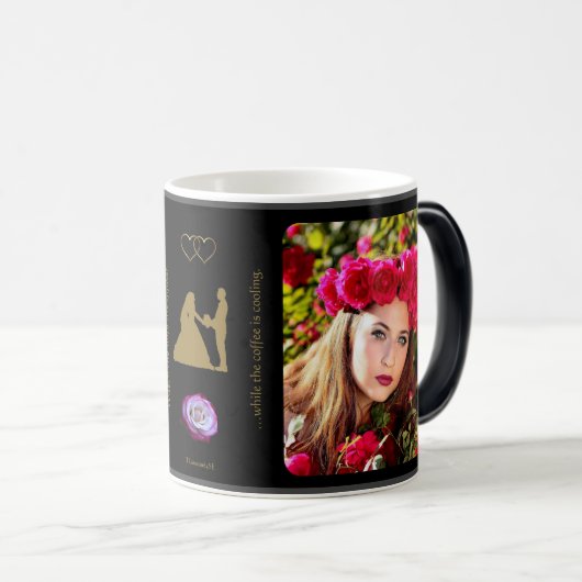 Muterande mugg — Partner Verwandlungstasse (VorderseiteRechts)