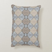 Mutes Erdtonmuster Dekokissen (Rückseite(Vertikal))