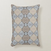 Mutes Erdtonmuster Dekokissen (Vorderseite(Vertikal))