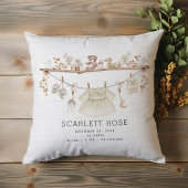 Mutete neutrale Boho Baby Girl Kinderzimmer Geburt Kissen