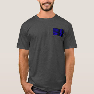 Mutig als Löwe-dünne blaue Linie Shirt