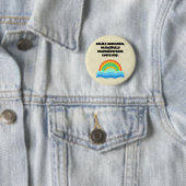 Mutig Authentisch Schön Neurodivergent Button (Beispiel)