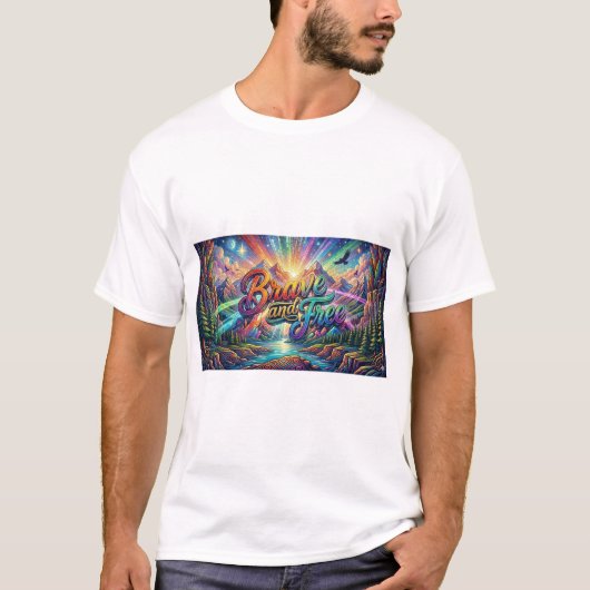Mutig und Frei T-Shirt (Vorderseite)