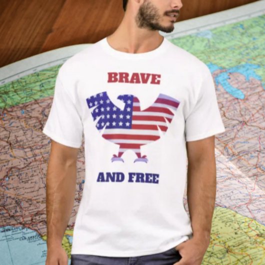 Mutig Und Frei T-Shirt