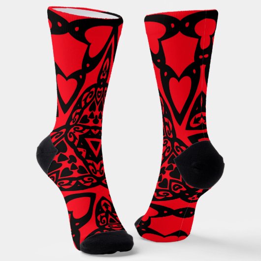 mutig und schön socken (Gewinkelt)