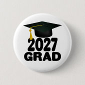 Mutige Abschlussklasse 2027 Button (Vorderseite)