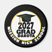 Mutige Abschlussklasse 2027 Magnet (Vorne)