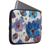 Mutige Anemonen Laptopschutzhülle (Vorne Rechts)
