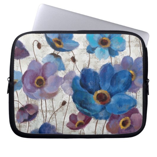 Mutige Anemonen Laptopschutzhülle (Vorderseite)