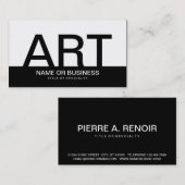 mutige ART Visitenkarte (Vorne/Hinten)