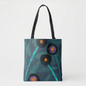Mutige BlumenTasche Tasche (Vorderseite)