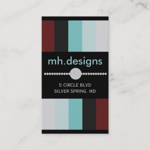 Mutige Designer-Visitenkarten Visitenkarte