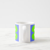 mutige grafische Blume CaféOlé 6oz. Espressoschale Espressotasse (Rückseite)