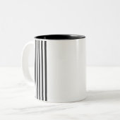 Mutige Haar-Stylist-Kaffee-Tasse Zweifarbige Tasse (Vorderseite Links)