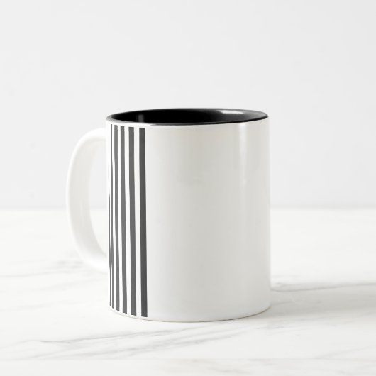 Mutige Haar-Stylist-Kaffee-Tasse Zweifarbige Tasse (Vorderseite Links)