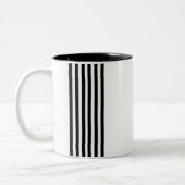 Mutige Haar-Stylist-Kaffee-Tasse Zweifarbige Tasse (Links)