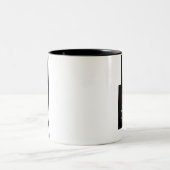 Mutige Haar-Stylist-Kaffee-Tasse Zweifarbige Tasse (Mittel)
