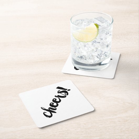 MUTIGE KINDER! Untersetzer - Schwarz (Vor Ort)