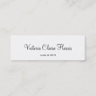 Mutige KursivAbschlusseinsatzklasse der Telefonnummerkarte