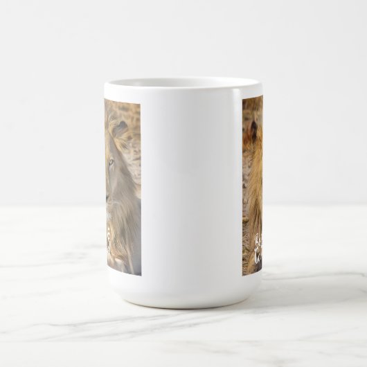 Mutige Löwe Kaffeetasse (Mittel)