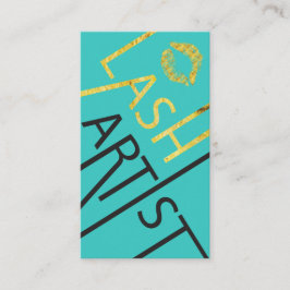 Mutige Make-upund Peitschen-Künstler-Visitenkarten Visitenkarte