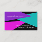 MUTIGE MASKENBILDNER-VISITENKARTE VISITENKARTE (Rückseite)