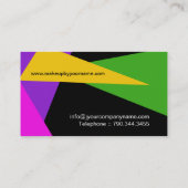 MUTIGE MASKENBILDNER-VISITENKARTE VISITENKARTE (Rückseite)