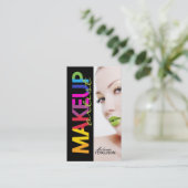 MUTIGE MASKENBILDNER-VISITENKARTE VISITENKARTE (Stehend Vorderseite)