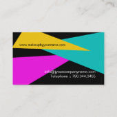 MUTIGE MASKENBILDNER-VISITENKARTE VISITENKARTE (Rückseite)