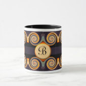 Mutige mit Monogramm Tasse (Zentrum)