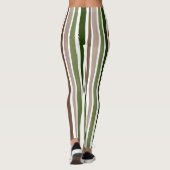Mutige moderne bunte ungleiche leggings (Rückseite)