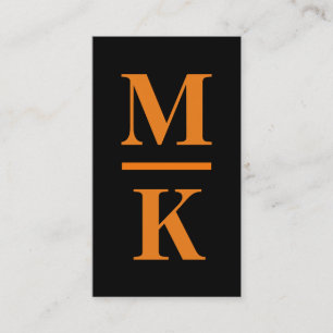 Mutige moderne Visitenkarten Visitenkarte