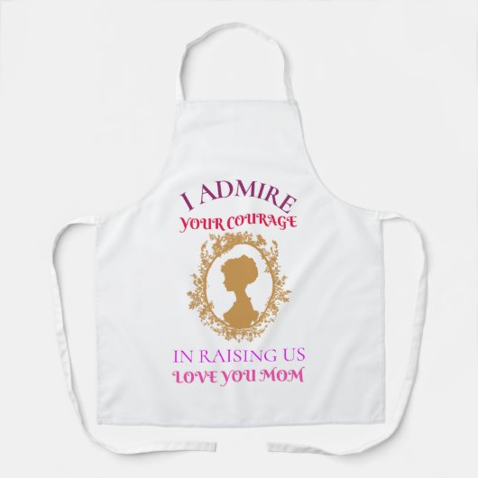 mutige Mutter Schürze (Vorderseite)