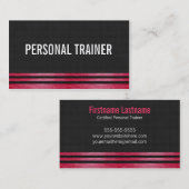 Mutige persönliche visitenkarte (Vorne/Hinten)