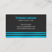 Mutige persönliche visitenkarte (Rückseite)